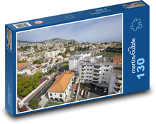 Domy - mesto Puzzle 130 dielikov - 28,7 x 20 cm 