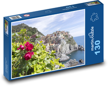 Wybrzeże Włoch Puzzle 130 elementów - 28,7x20 cm