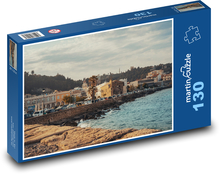 Pobřeží - přístav Puzzle 130 dílků - 28,7 x 20 cm