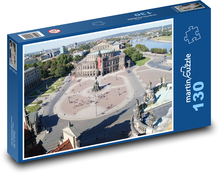 Dresden - Germany, theatre Puzzle 130 pieces - 28.7 x 20 cm 