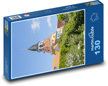 Faaborg - Dänemark, Kirche Puzzle 130 Teile - 28,7x20 cm