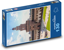 Milan - Castello Sforzesco, Italy Puzzle 130 pieces - 28.7 x 20 cm 