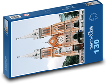 Katedra Notre-Dame - Paryż, Francja Puzzle 130 elementów - 28,7x20 cm