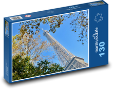 Eiffelova veža - Paríž, Francúzsko Puzzle 130 dielikov - 28,7 x 20 cm 