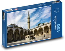 Cami - Turecko, minaret Puzzle 130 dílků - 28,7 x 20 cm