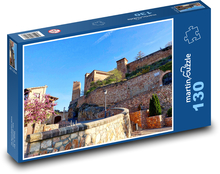 Alquezar - Schloss, Spanien Puzzle 130 Teile - 28,7x20 cm