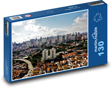 Sao Paulo - Brazylia Puzzle 130 elementów - 28,7x20 cm