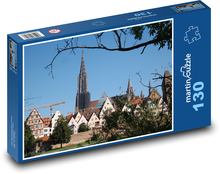 Ulm - Německo Puzzle 130 dílků - 28,7 x 20 cm