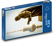 Berlin - Deutschland, Statue Puzzle 130 Teile - 28,7x20 cm