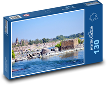 Pobřeží u moře Puzzle 130 dílků - 28,7 x 20 cm
