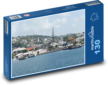 Fort de France - Martinik, Francúzsko Puzzle 130 dielikov - 28,7 x 20 cm 