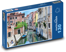 Barevné Benátky - Itálie Puzzle 130 dílků - 28,7 x 20 cm