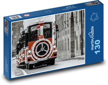 Auto - Zug Puzzle 130 Teile - 28,7x20 cm