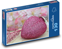Herzen zum Valentinstag Puzzle 130 Teile - 28,7x20 cm