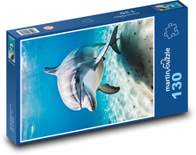 Delfin im Meer Puzzle 130 Teile - 28,7x20 cm