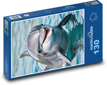 Delfin - natura, morze Puzzle 130 elementów - 28,7x20 cm