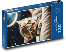 Malé koťátko Puzzle 130 - 28,7x20 cm