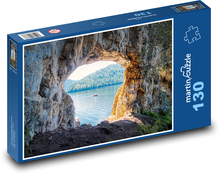 Okno w skale Puzzle 130 elementów - 28,7x20 cm