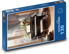 Grand piano Puzzle 130 pieces - 28.7 x 20 cm 