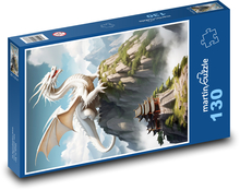 Smok Puzzle 130 elementów - 28,7x20 cm