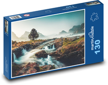 Vodopád Puzzle 130 dílků - 28,7 x 20 cm