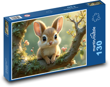 Zajíček Puzzle 130 dílků - 28,7 x 20 cm