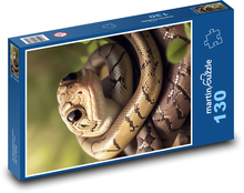 Zaplątany wąż Puzzle 130 elementów - 28,7x20 cm