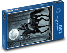 Rytier na koni Puzzle 130 dielikov - 28,7 x 20 cm 