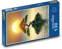 Bonsai - Baum Puzzle 130 Teile - 28,7x20 cm
