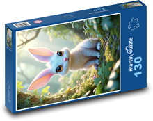 Roztomilý králiček Puzzle 130 - 28,7x20 cm