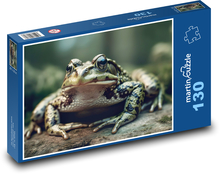 Grüner Frosch Puzzle 130 Teile - 28,7x20 cm