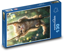 Cat  Puzzle 130 pieces - 28.7 x 20 cm 