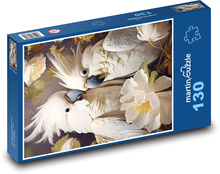 Kakadu Papageien Puzzle 130 Teile - 28,7x20 cm
