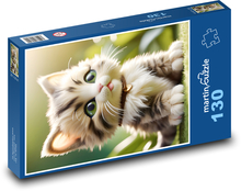 Kitten Puzzle 130 pieces - 28.7 x 20 cm 