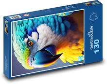 Papuga Puzzle 130 elementów - 28,7x20 cm