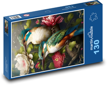 Eisvögel Puzzle 130 Teile - 28,7x20 cm