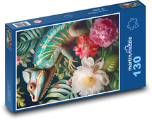 Chamäleon - Reptil Puzzle 130 Teile - 28,7x20 cm