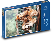 Kokeršpaniel - pes Puzzle 130 dielikov - 28,7 x 20 cm 