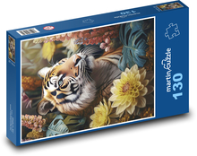Der Tiger Puzzle 130 Teile - 28,7x20 cm