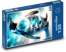 Fantasy Penguin Puzzle 130 pieces - 28.7 x 20 cm 
