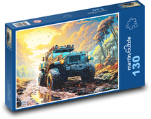 Nákladní auto  Puzzle 130 dílků - 28,7 x 20 cm