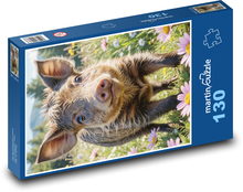 Malé prasa Puzzle 130 dielikov - 28,7 x 20 cm 