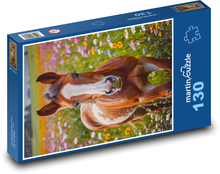 Pony - Horse Puzzle 130 pieces - 28.7 x 20 cm 