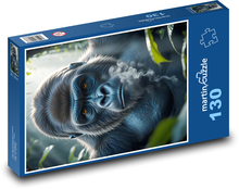 Gorila - opica Puzzle 130 dielikov - 28,7 x 20 cm 