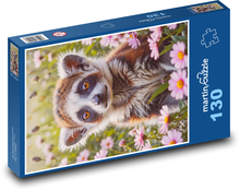 Lemur Puzzle 130 elementów - 28,7x20 cm
