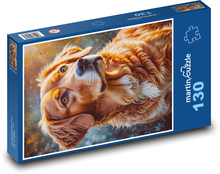 Dog Puzzle 130 pieces - 28.7 x 20 cm 