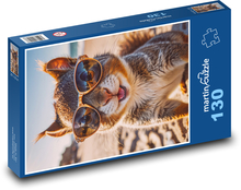 Wiewiórka w okularach Puzzle 130 elementów - 28,7x20 cm