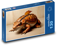 Jaszczurka Puzzle 130 elementów - 28,7x20 cm