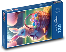 Zajączek wielkanocny Puzzle 130 elementów - 28,7x20 cm