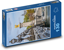 Most Aleksandra - Paryż Puzzle 130 elementów - 28,7x20 cm